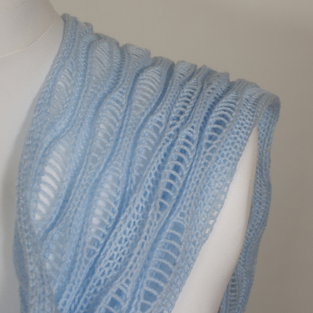 Pauls Drop Stitch Scarf